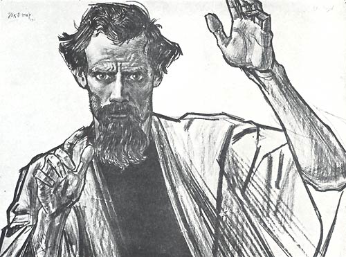 Jan Toorop, H. Paulus, Apostel - 1911