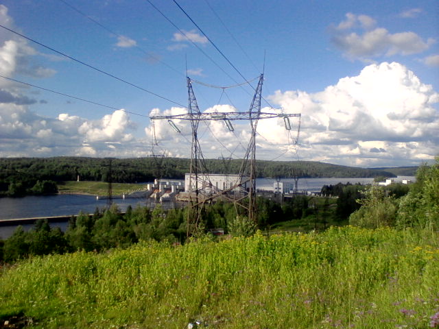 Подпорожская ГЭС июль 2012-го