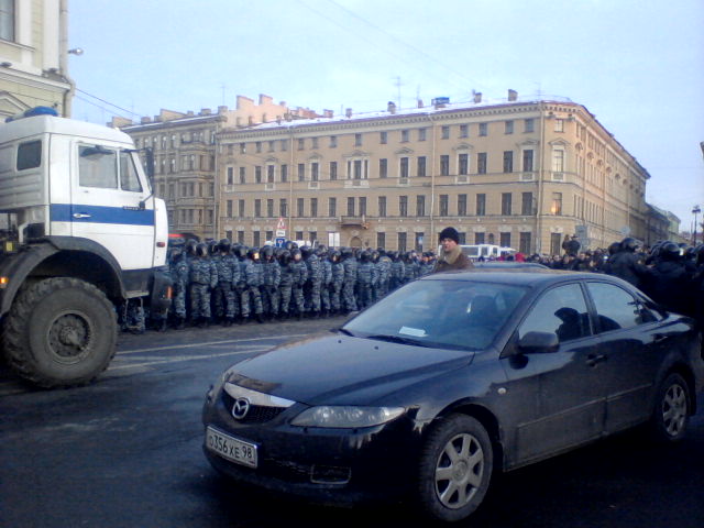 05 марта 2012 года, Санкт-Петербург, Исаакиевская площадь