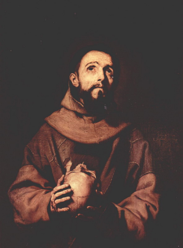 José de Ribera Святой Франциск