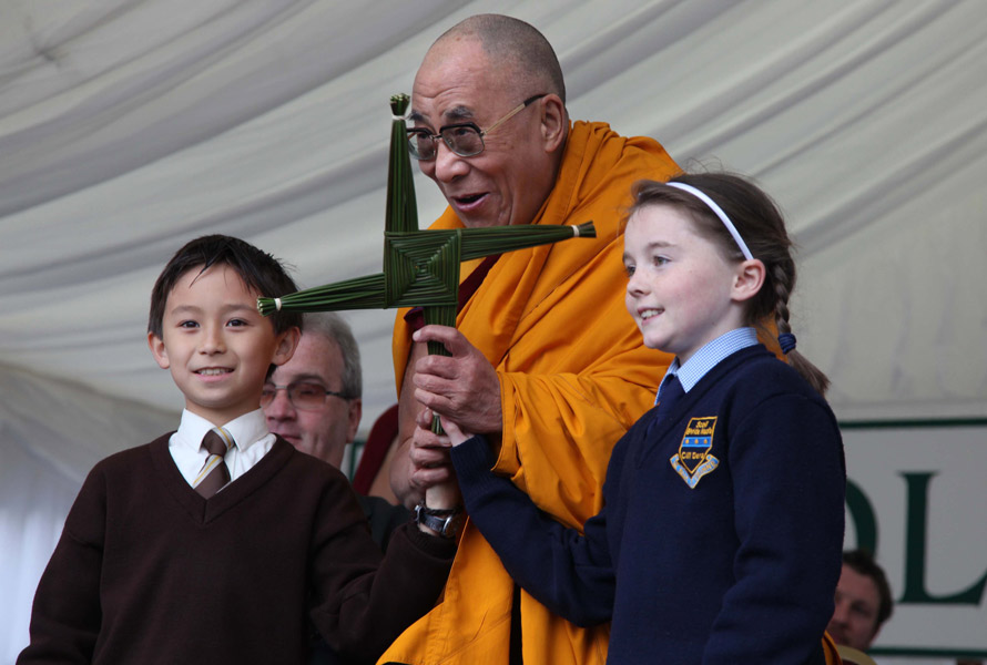 Далай-лама посетил Ирландию