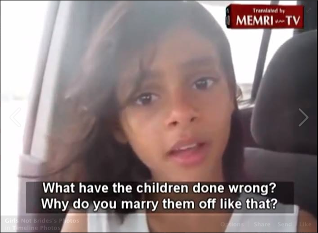 8-летняя невеста: против йеменских законов