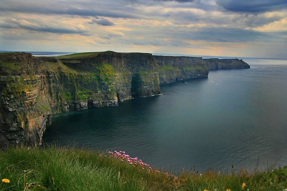 Cliffs of Moher 200 метров над Атлантикой, фотография М. Савельевой