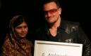 Malala receives amnesty award inspired by Seamus Heaney Bono makes presentation in Dublin