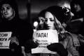 Фотография Марии Шутер. Митинг в Петербурге 21.11.2016 за наказание убийцы Карины Залесовой