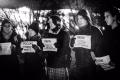 Фотография Марии Шутер. Митинг в Петербурге 21.11.2016 за наказание убийцы Карины Залесовой