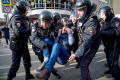 26.03.17: жёсткие задержания в Москве. Фотограф: Александр Уткин