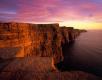 Cliffs of Moher in Red