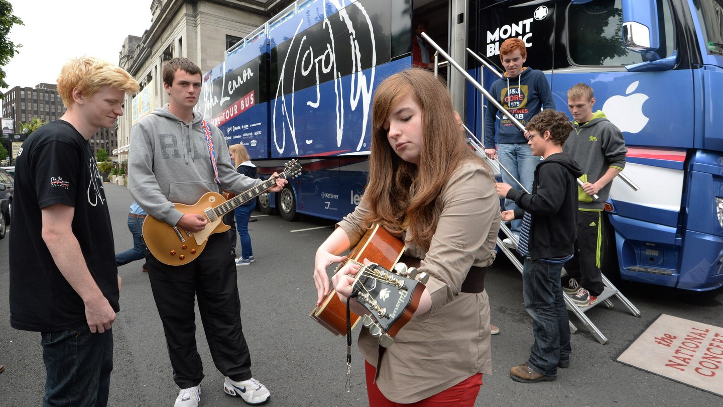 The John Lennon Educational Tour Bus